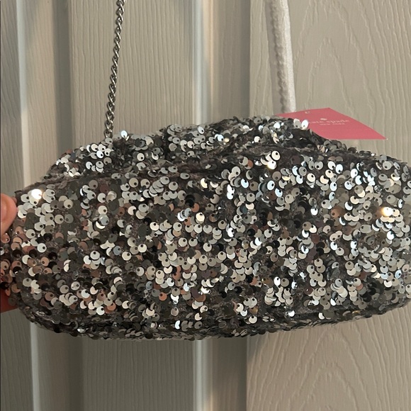 kate spade Silver Sequin Mini Crossbody - Picture 4 of 5